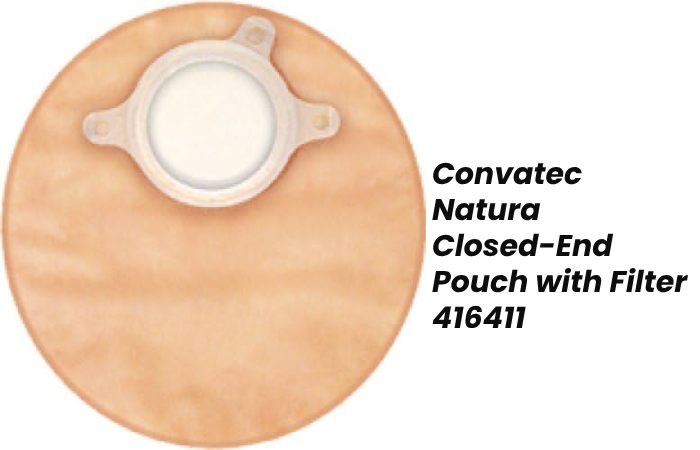 Convatec From: 416400 to: 416419 - Natura Closed End Pouch With Filter: A Reliable Choice